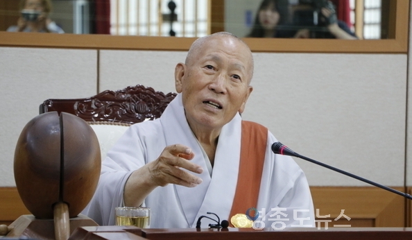 밀운 조계종 교권 자주 및 혁신위원장