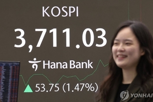 코스피 연일 최고치 경신…3,750선 눈앞